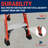 16 ft. Fiberglass Twin Step Ladder with 375 lbs. Load Capacity Type IAA Duty Rating