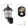 Aristodemo Aluminum Wall Light with Motion Sensor and Dusk to Dawn