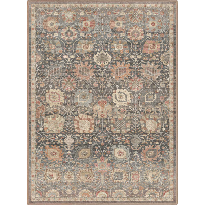 Tapis beige beige Bungalow Bungalow Aylena, Rectangle Rectangle 3 pi 3 po x 5 pi