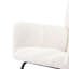 Chaise berçante rembourrée avec dossier haut Comfy