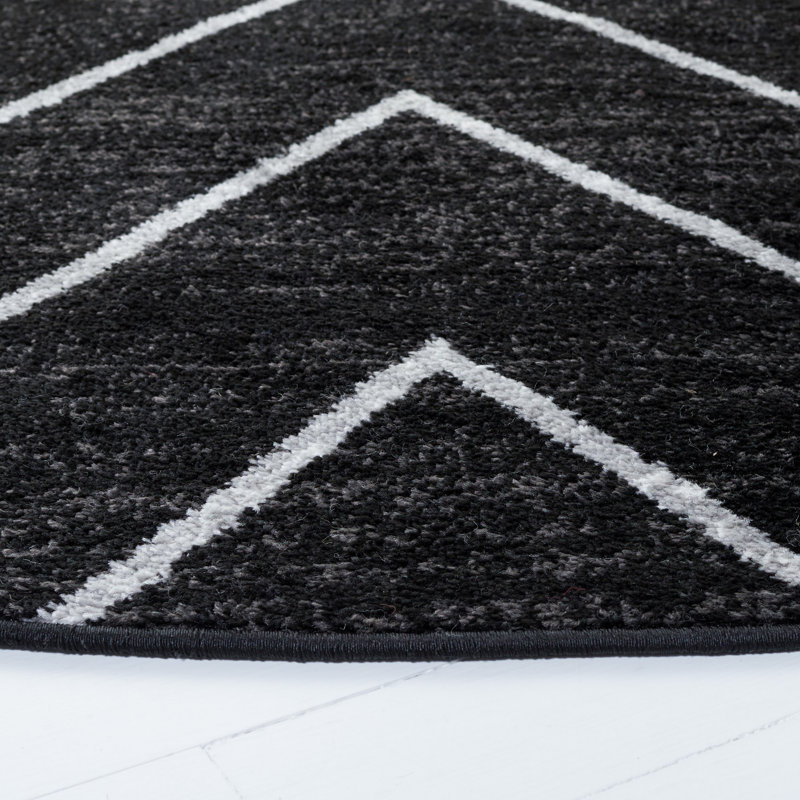 Tapis géométrique Marson Performance, Rond 6 pi