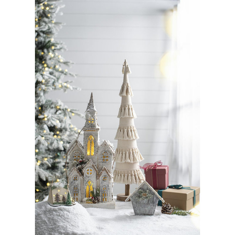 Ornement en forme de vacances sans motif The Holiday Aisle®