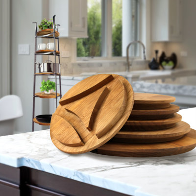 Tablettes en bois d'aulne massif pour 6 niveaux Signature et Gourmet