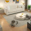 Canapés modernes en velours, design luxueux Chesterfield, parfait pour le salon