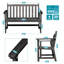 Causeuse d'extérieur HDPE-1316955494