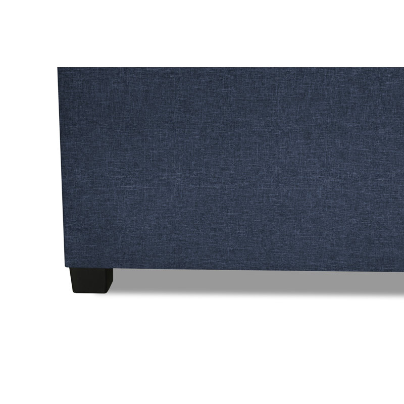 Ash Hill 2 Seater Sofa Bed, Navy Blue