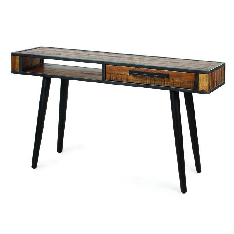 Browning 130cm Solid Wood Top Console Table