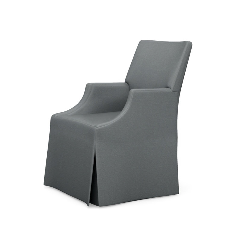 Lia Upholstered Arm Chair, Linden Delft