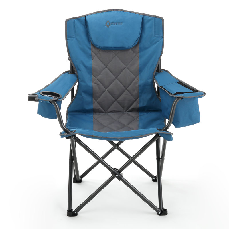 Folding Camping Chair, Blue