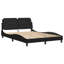 Structure de lit vidaXL sans matelas Zadar gris foncé 137 x 190 cm-2012987971