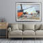 « bateau on the beach », reproduction de peinture à l’acrylique-1334529983-1334529953
