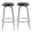 Harper Upholstered and Faux Leather Bar Stool
