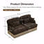Canapé Comfy Chenille Leopard-1757957976