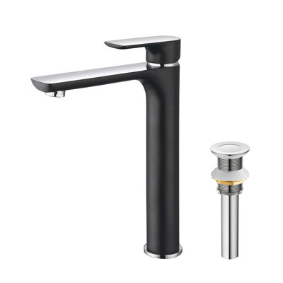 Tender Vessel Sink Faucet Single-handle Bathroom Faucet with Drain Assembly