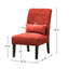 Fauteuil d'appoint sans accoudoirs avec coussin Pisano-107962791