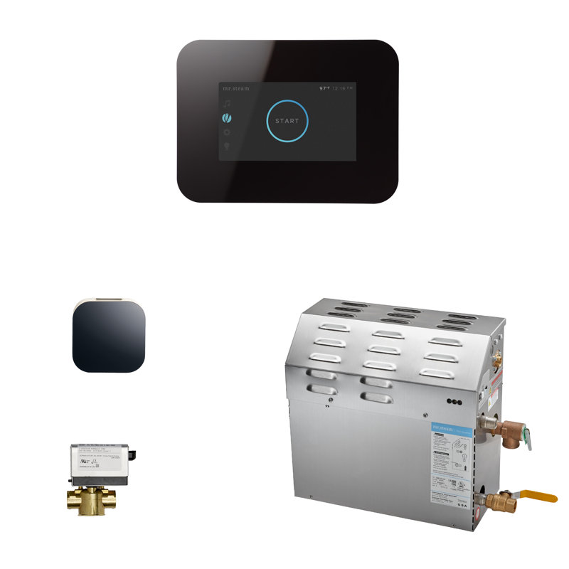 Ensemble de générateur de vapeur 7,5 kW, Noir