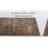 Elegant Modern Machine Woven Area Rug in Beige-111669827
