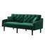 Canapé-lit simple en velours convertible de 74,8 po de largeur-2137569169