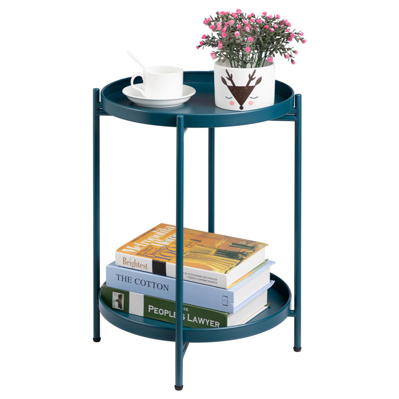 Bunow End Table, Peacock Green, Peacock Green