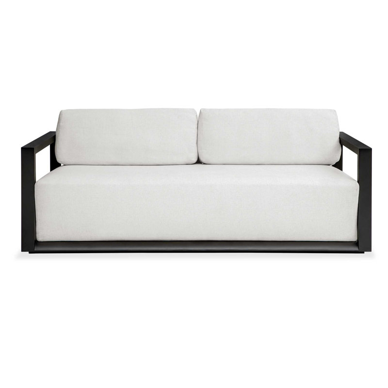 Parlington Outdoor Black/Oyster Sofa