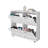 White Tilt-Out Shoe Storage Cabinet With Multiple Compartments And Modern Desig