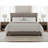 Bedside Table With Recessed Design And Drawer Storage Functionality-888052457