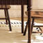 Ensemble de table de salle à manger en bois d'hévéa massif-106473701-106473705