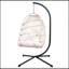 Fauteuil suspendu d'extérieur blanc cassé-1757946642