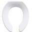 Lustra Elongated Toilet Seat with Check Hinge-523676037