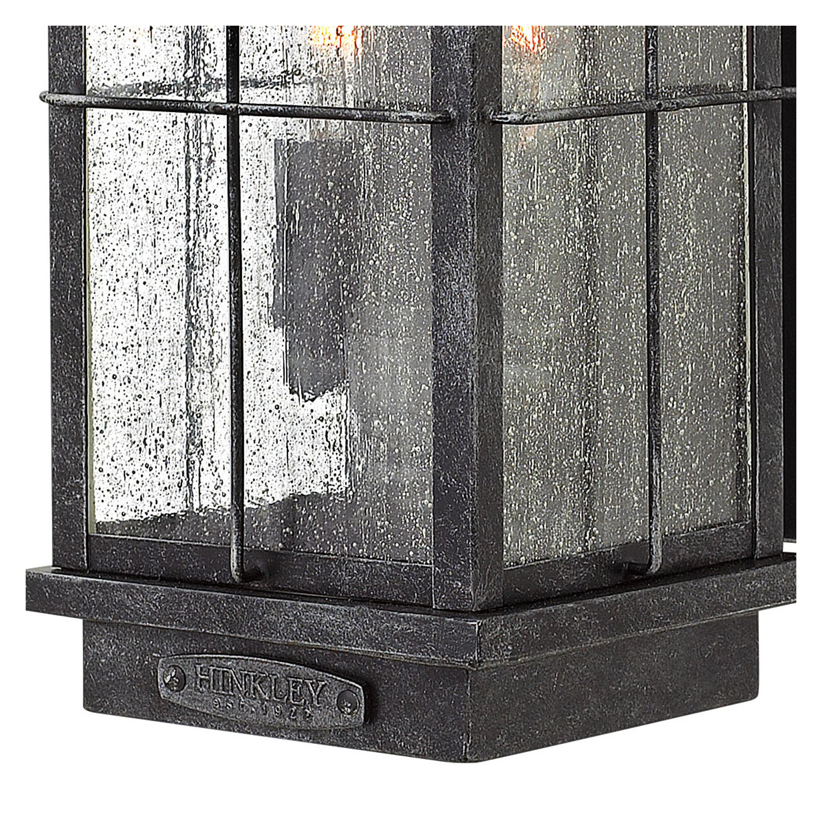 Bingham 2-Light Outdoor Wall Lantern, Graystone, Integrated LED