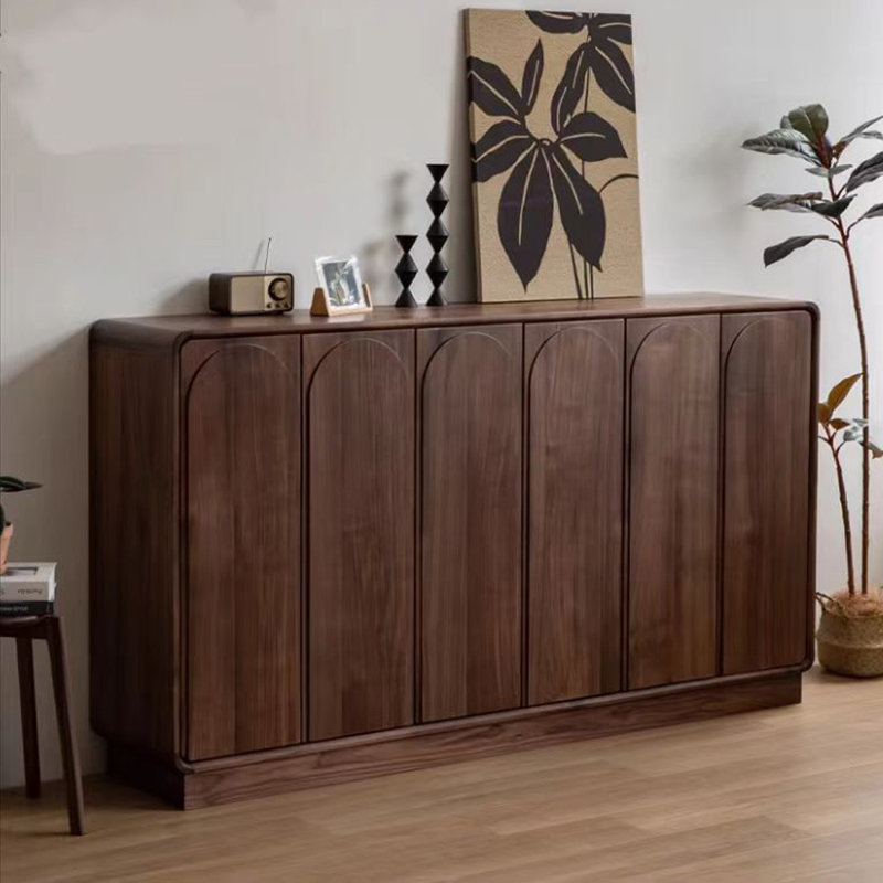 Armoire à chaussures moderne en bois avec tablettes de rangement