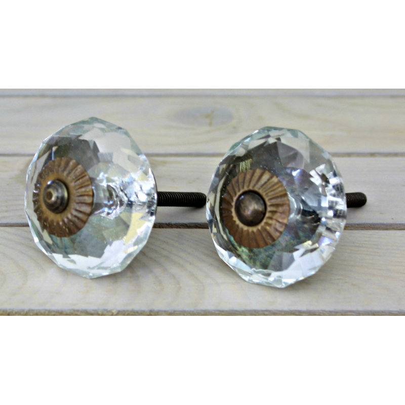 Glass Mushroom Knob