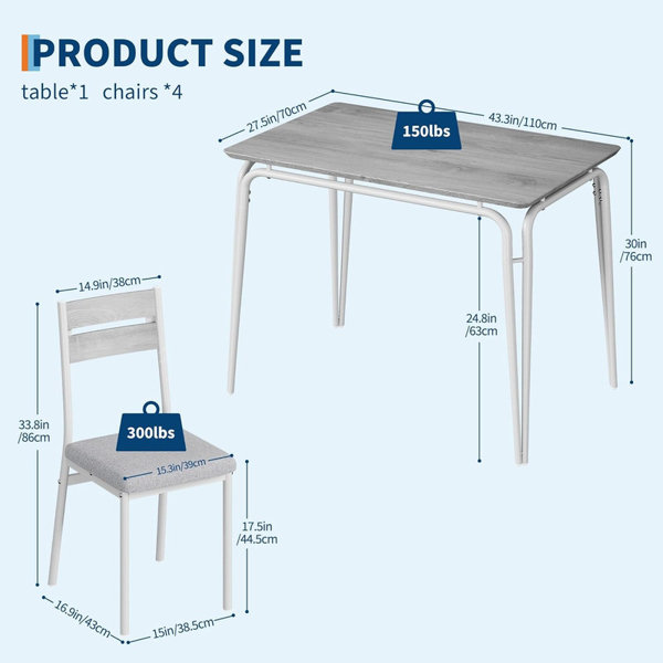 Dimensions du produit