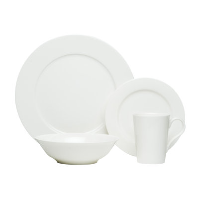 Helios Piece Bone China Dinnerware Set - Service for 4