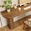 Bureaux en bois massif en L noyer clair-107556330-107556332