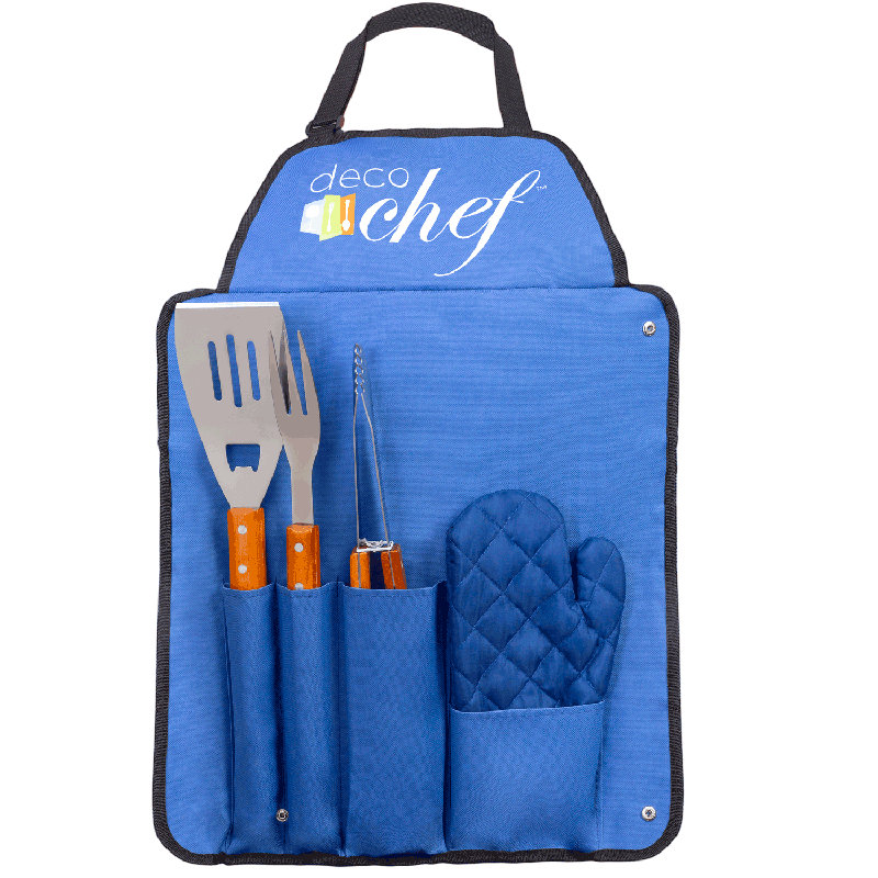 Deco Gear3 Piece BBQ Grilling Tool Set