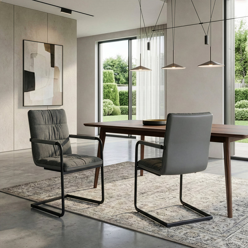 Arcovio 19.5'' H Tufted Upholstered Armchair