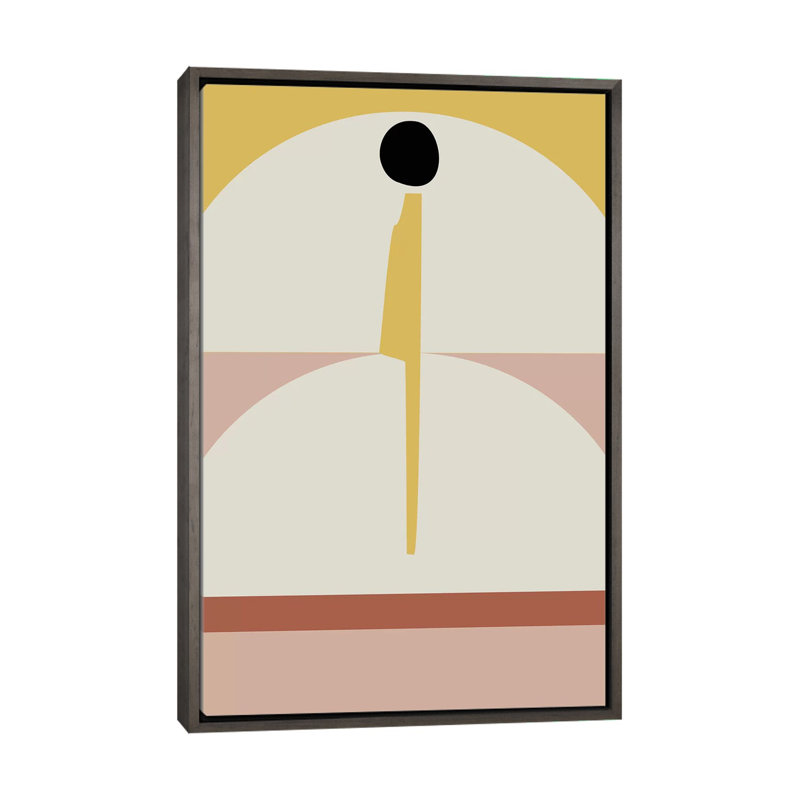 «Newstalgia XVII» par Nikki Chu - reproduction, H 60 po x l 40 po x 1,5 po, Cadre rustique foncé