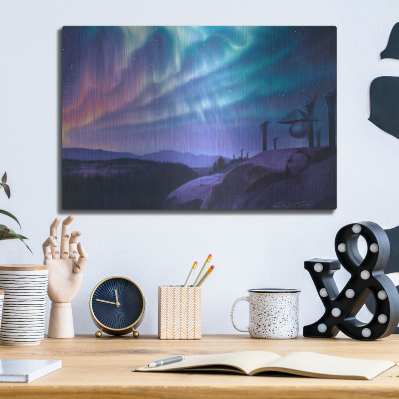 «Skywatchers» par Kirk Reinert, H 12 po x l 16 po