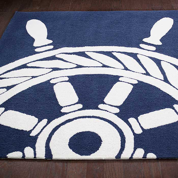 Tapis intérieur / extérieur Sailor, Rectangle 7 pi 7,2 po x 9 pi 6 po
