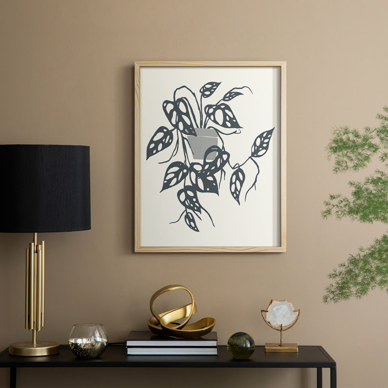 «Growing Leaves VI», Naturel, H 15 po x l 12 po