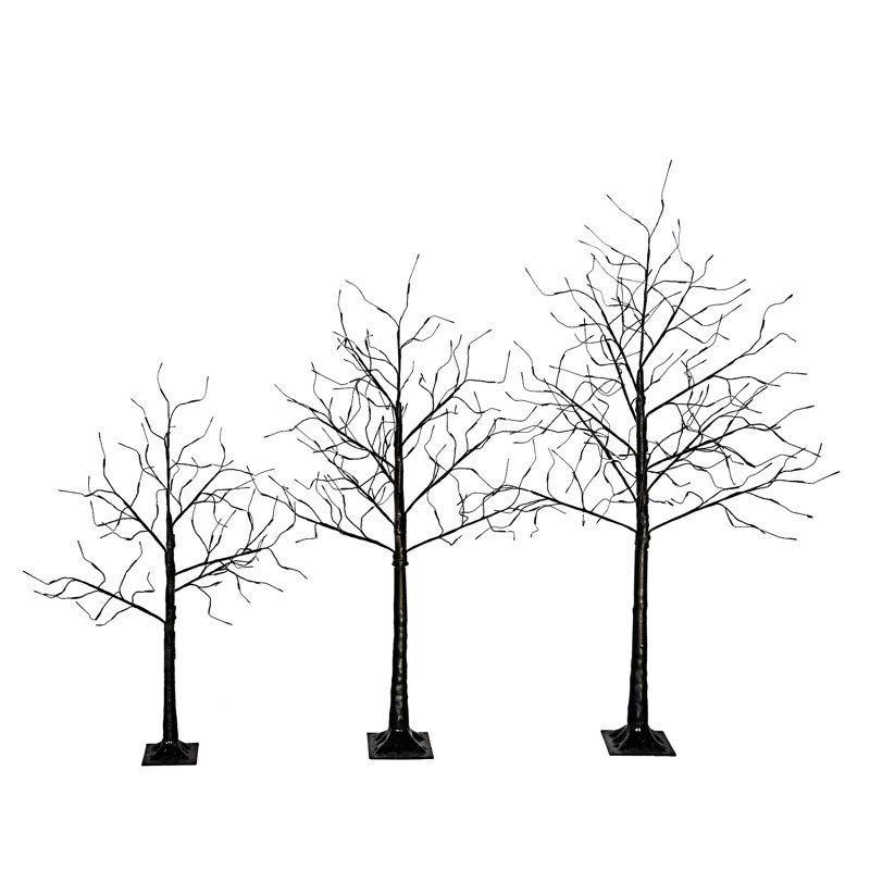 Ensemble de 3 arbres de Noël