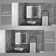 Azrielle Recessed or Surface LED Lighted Bathroom Medicine Cabinet with Mirror