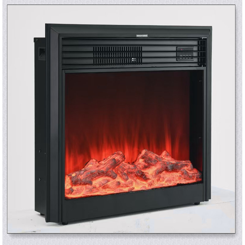 Dome door acrylic mirror fireplace cabinet, TV fireplace cabinet