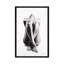Nude Woman Charcoal Study 63 by Ashvin Harrison - Wrapped Canvas Painting-2057453314-2057453337