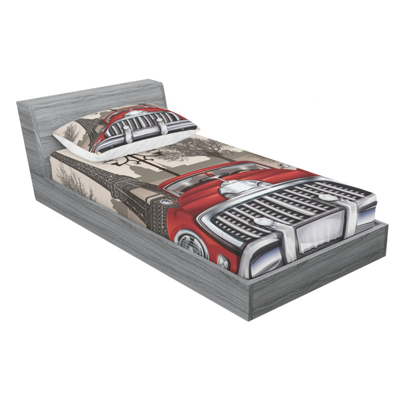 Microfiber Sheet Set, Twin XL Sheet Set with Fitted Sheet