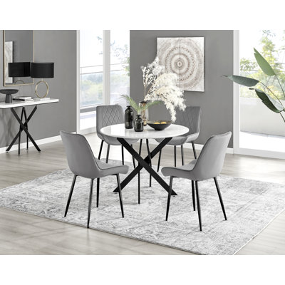 Eubanks 4 - Person Dining Set