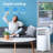 Electactic 3-in-1 10000 Btu Portable Air Conditioners For Room Up To 450 Sq. Ft,  Mini Ac Unit For Bedroom With Dehumidifier & Fan Mode, Remote Control, Sleep Mode, 24h Timer