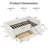 Boucle Upholstered Semi-enclosed Daybed With Storage Drawer And Two-step Foam Step Stool-21611812