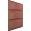 Panneau mural décoratif traditionnel EnduraWall 3D (paquet de 12 pour 32,04 pieds carrés)-89052810